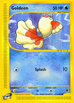 Goldeen EX-111 Common Englisch