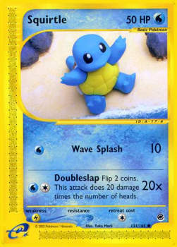 Squirtle EX-131 Common Englisch