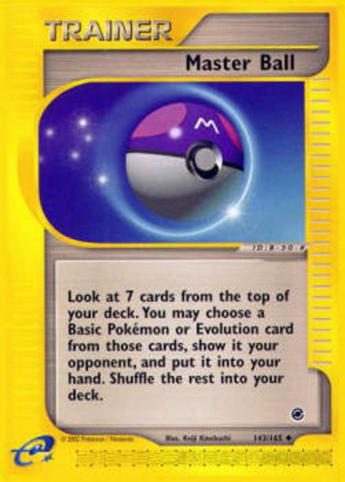 Meisterball EX-143 Uncommon Deutsch