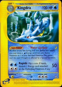 Kingdra AQ-19 Rare Englisch