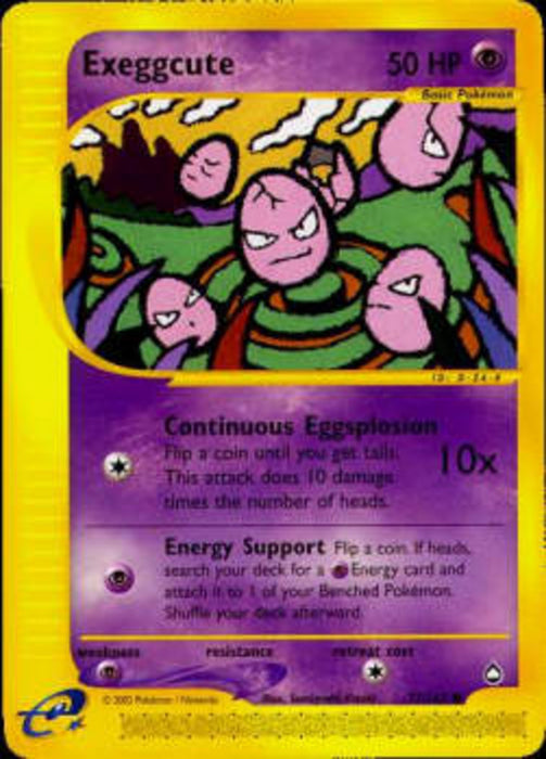 Exeggcute AQ-77 Common Englisch