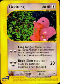 Lickitung AQ-90 Common Englisch