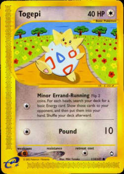 Togepi AQ-114 Common Englisch