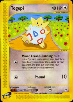 Togepi AQ-114 Common Deutsch