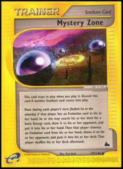 Mystery Zone SK-137 Uncommon Englisch