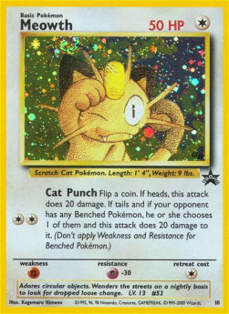 Meowth WP-10 Promo Englisch