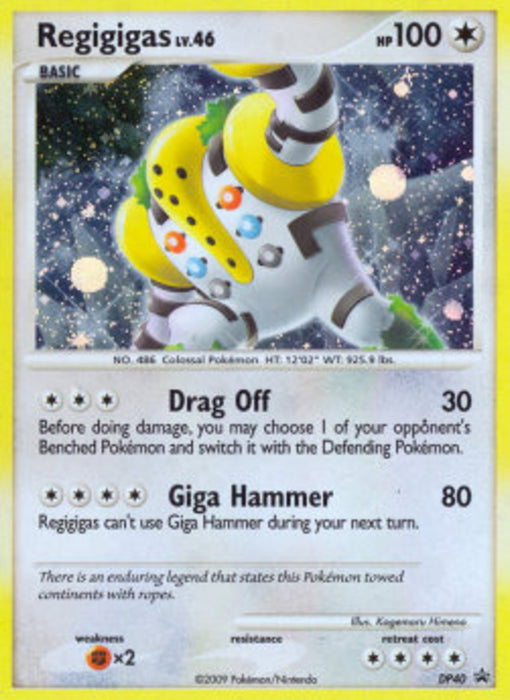 Regigigas Lv.46 DPPR-40 Promo Deutsch