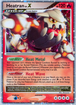 Heatran LV.X DPPR-31 Promo Deutsch