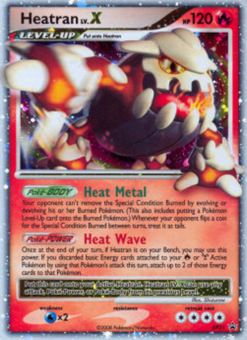 Heatran LV.X DPPR-31 Promo Deutsch