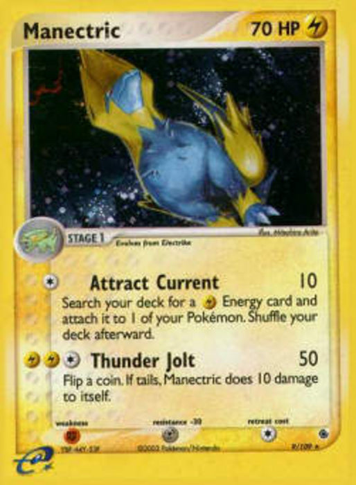 Manectric (Attract Current) RS-9 Holo Rare Spanisch