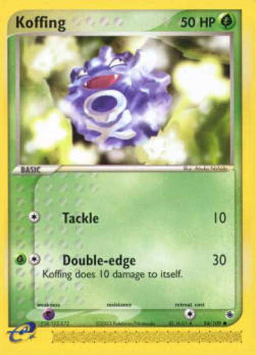 Koffing RS-54 Common Englisch