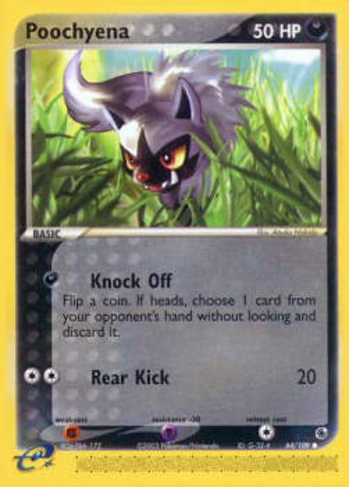 Poochyena (Knock Off) RS-64 Common Spanisch