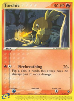 Torchic DR-77 Common Englisch