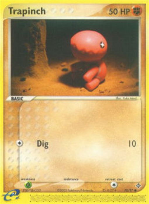 Trapinch (Dig) DR-78 Common Englisch