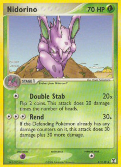 Nidorino FL-41 Uncommon Deutsch