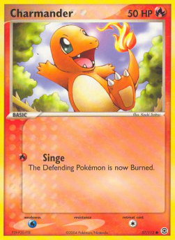 Charmander (Singe) FL-57 Common Englisch