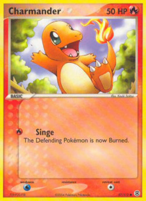Charmander (Singe) FL-57 Common Englisch