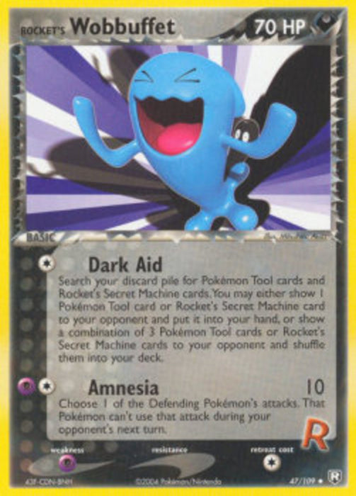 Rocket's Wobbuffet TRR-47 Uncommon Englisch