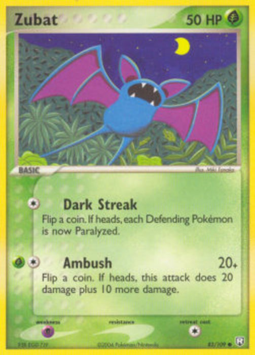 Zubat TRR-82 Common Englisch