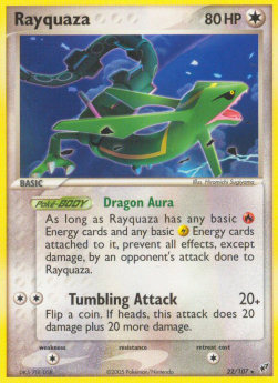 Rayquaza DX-22 Rare Englisch