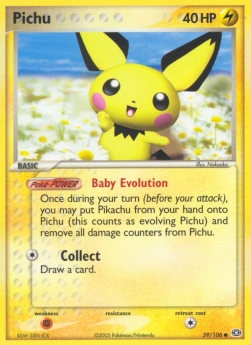Pichu EM-59 Common Deutsch