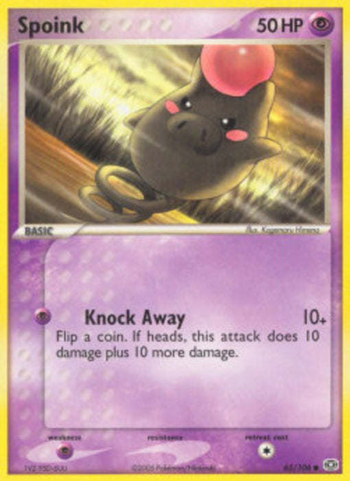 Spoink EM-65 Common Deutsch