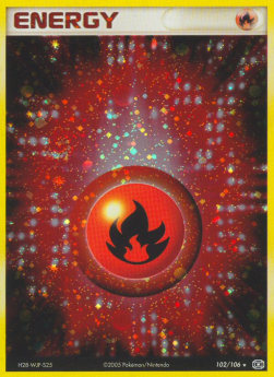 Fire Energy EM-102 Holo Rare Englisch