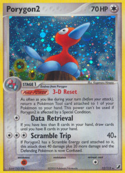 Porygon2 UF-12 Holo Rare Deutsch