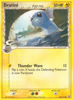 Dratini δ Delta Species (Thunder Wave) DS-66 Common Deutsch