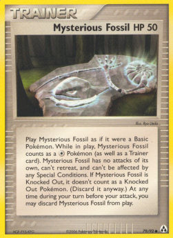 Geheimnis-Fossil LM-79 Common Deutsch