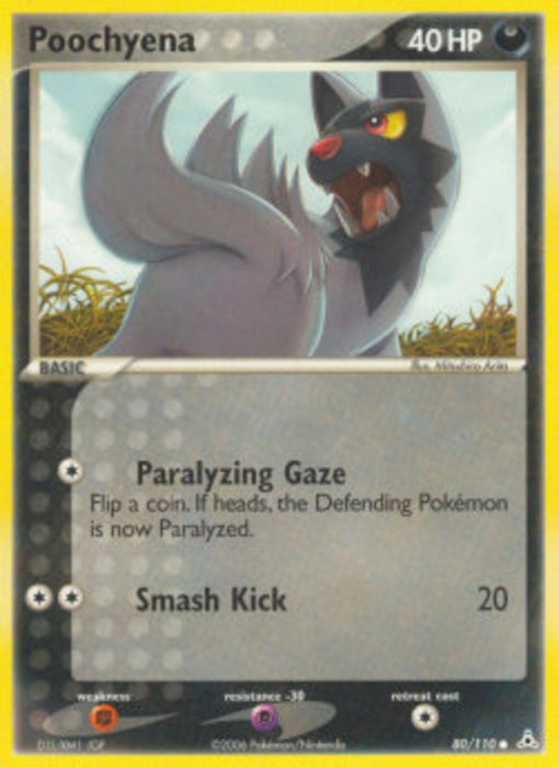 Poochyena HP-80 Common Englisch