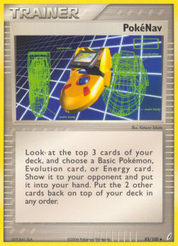 PokéNav CG-83 Uncommon Deutsch