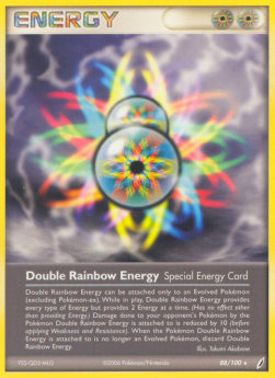 Doppel-Regenbogen-Energie CG-88 Rare Deutsch