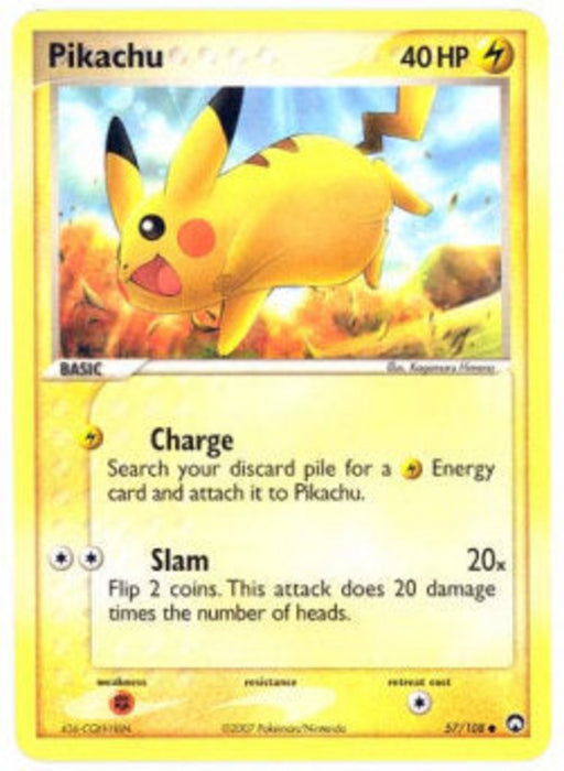 Pikachu PK-57 Common Englisch