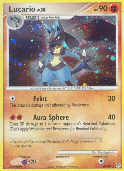 Lucario Lv.30 DP-6 Holo Rare Deutsch