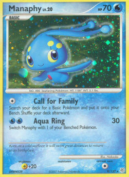 Manaphy Lv.20 DP-9 Holo Rare Deutsch