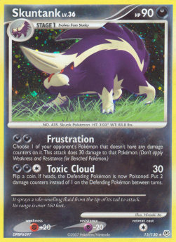 Skuntank Lv.36 DP-15 Holo Rare Deutsch