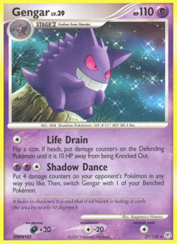 Gengar Lv.39 DP-27 Rare Deutsch