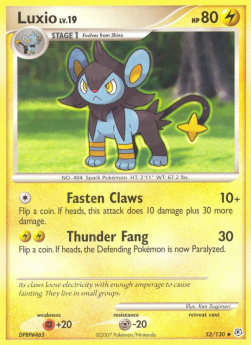 Luxio Lv.19 DP-52 Uncommon Deutsch