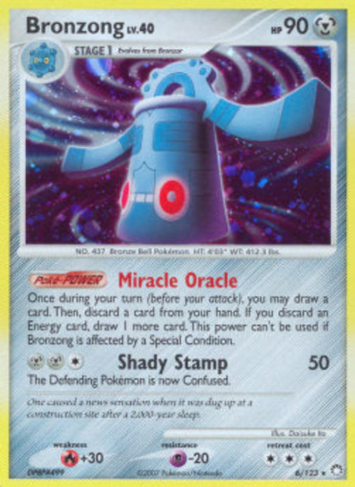 Bronzong Lv.40 MT-6 Holo Rare Deutsch