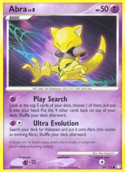 Abra Lv.8 MT-69 Common Deutsch