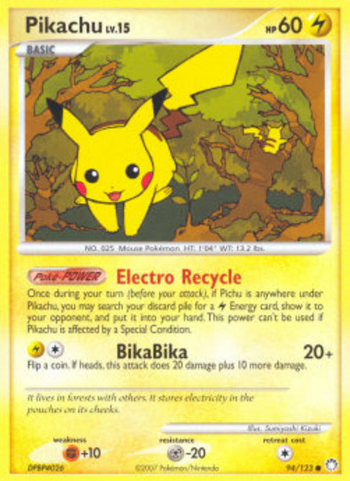 Pikachu Lv.15 MT-94 Common Deutsch