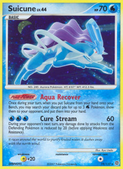 Suicune Lv.44 SW-19 Holo Rare Deutsch