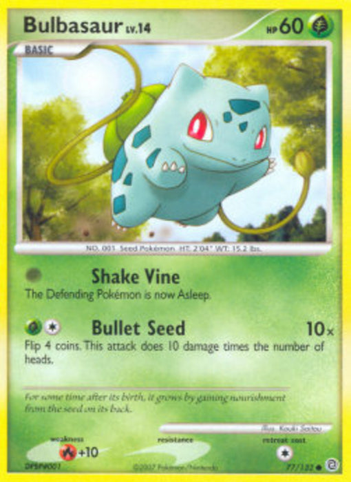 Bulbasaur Lv.14 SW-77 Common Englisch