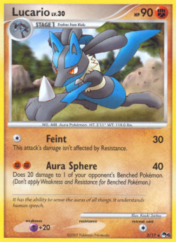 Lucario Lv.30 POP6-2 Rare Englisch