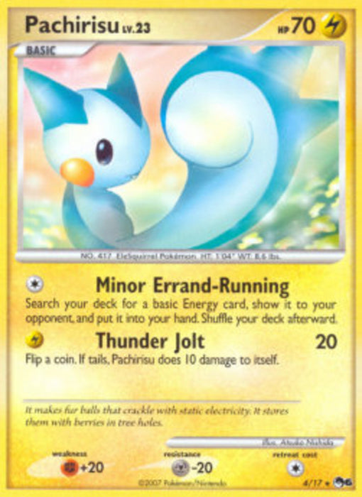 Pachirisu Lv.23 POP6-4 Rare Deutsch