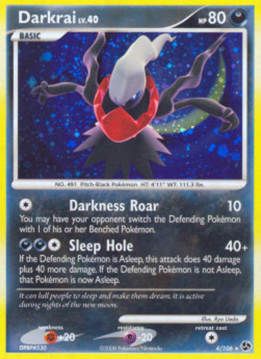 Darkrai Lv.40 GE-4 Holo Rare Deutsch