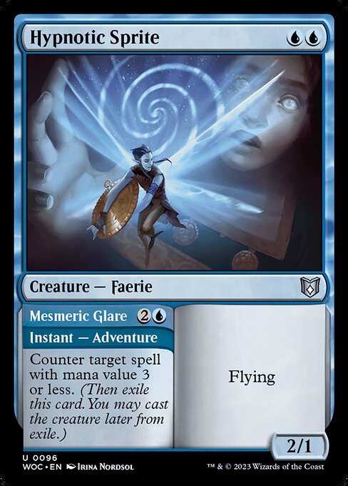 Hypnotic Sprite // Mesmeric Glare - Back Face