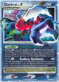 Darkrai LV.X GE-104 Ultra Rare Deutsch