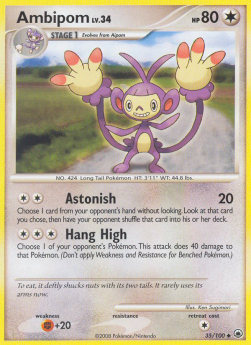 Ambipom Lv.34 MD-35 Uncommon Englisch